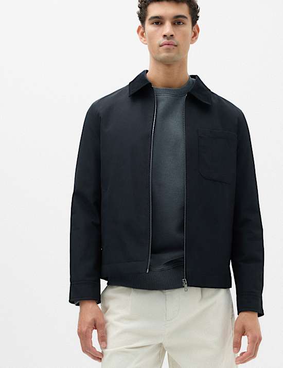Canvas Padded Utility Jacket