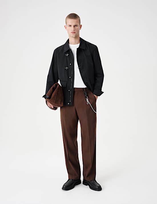 Cotton Utility Fireman Jacket