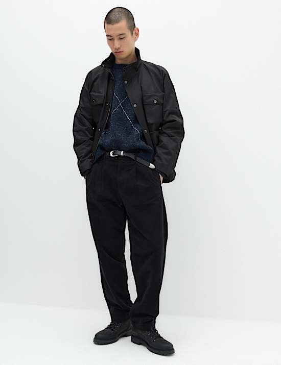4 Pocket Waterproof Funnel Neck Jacket