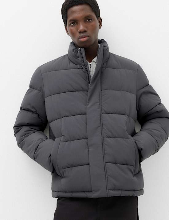 Padded Quilted Puffer Jacket With Thermowarmth&trade;
