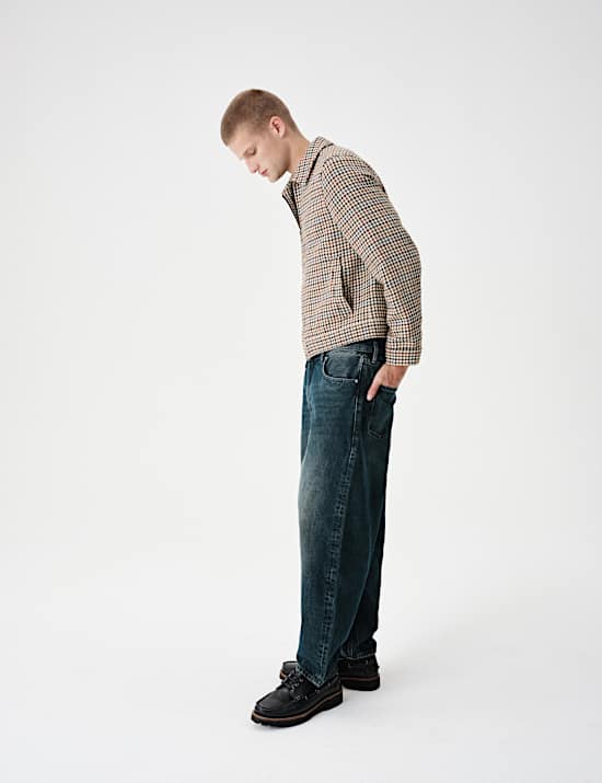 Wool Blend Textured Short Jacket