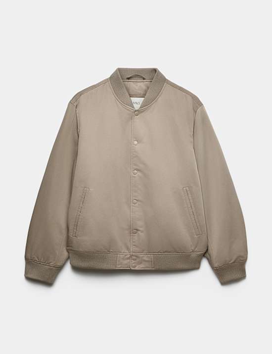 Satin Bomber Jacket