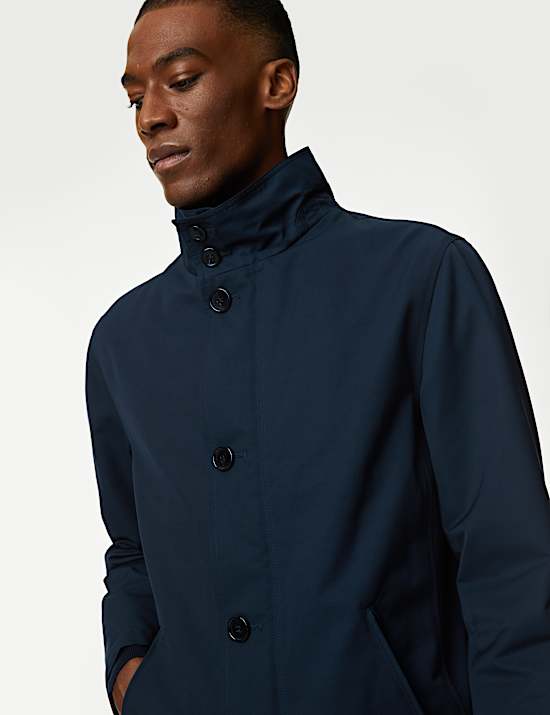 Funnel Neck Mac with Stormwear&trade;