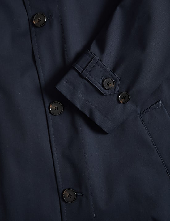 Cotton Blend Mac with Stormwear&trade;