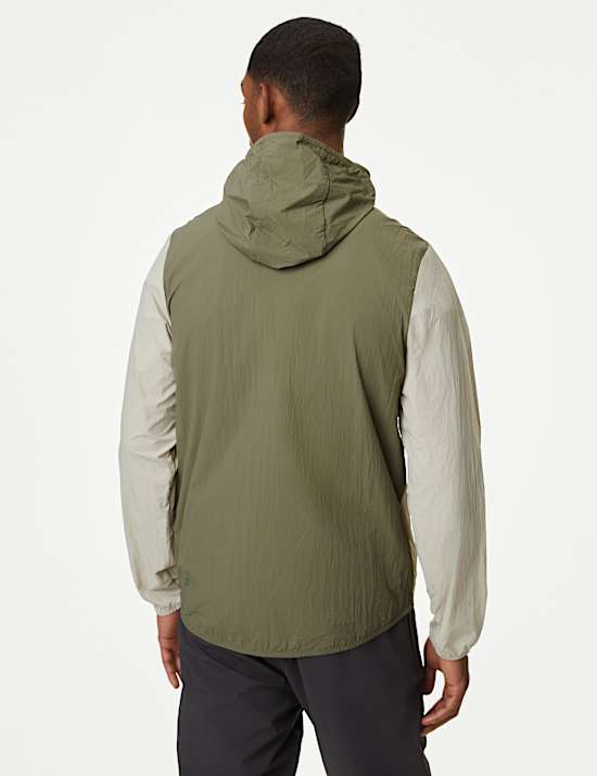 Packable Hooded Anorak with Stormwear