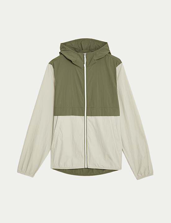 Packable Hooded Anorak with Stormwear