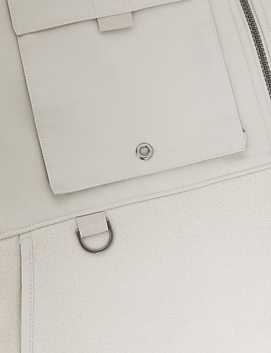 Pocketed Ripstop Fleece Gilet