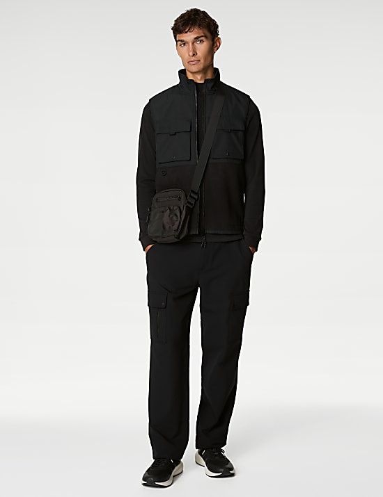 Chaleco polar antidesgarros con bolsillos