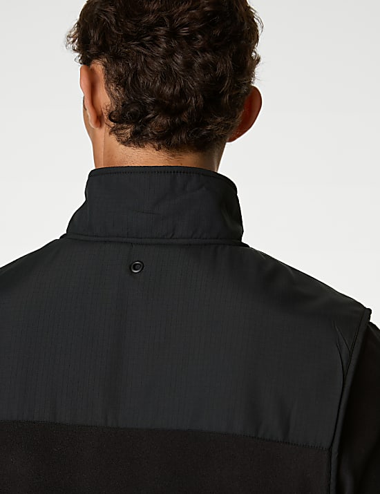 Chaleco polar antidesgarros con bolsillos