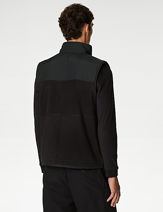 Chaleco polar antidesgarros con bolsillos