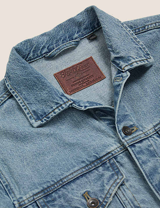 Acid Wash Denim Jacket