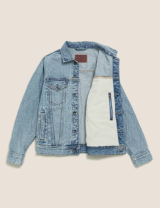 Acid Wash Denim Jacket