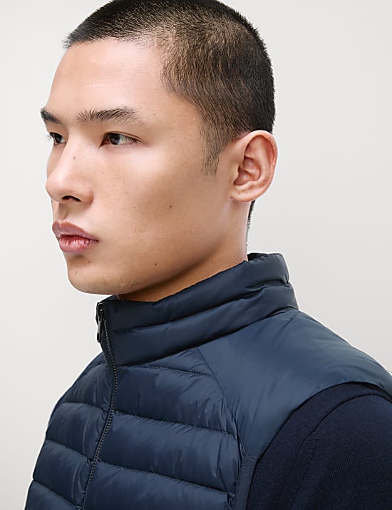 Feather & Down Gilet with Stormwear™