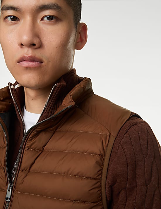 Feather & Down Gilet with Stormwear&trade;