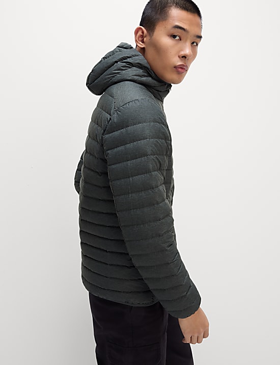 Feather and Down Jacket with Stormwear™