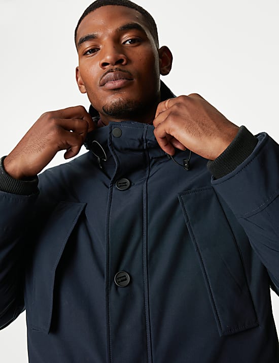 Hooded Parka Jacket with Thermowarmth&trade;