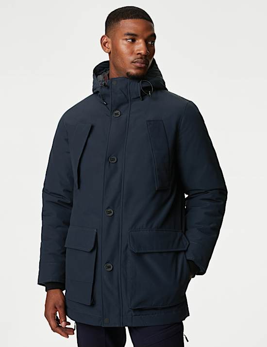 Hooded Parka Jacket with Thermowarmth&trade;