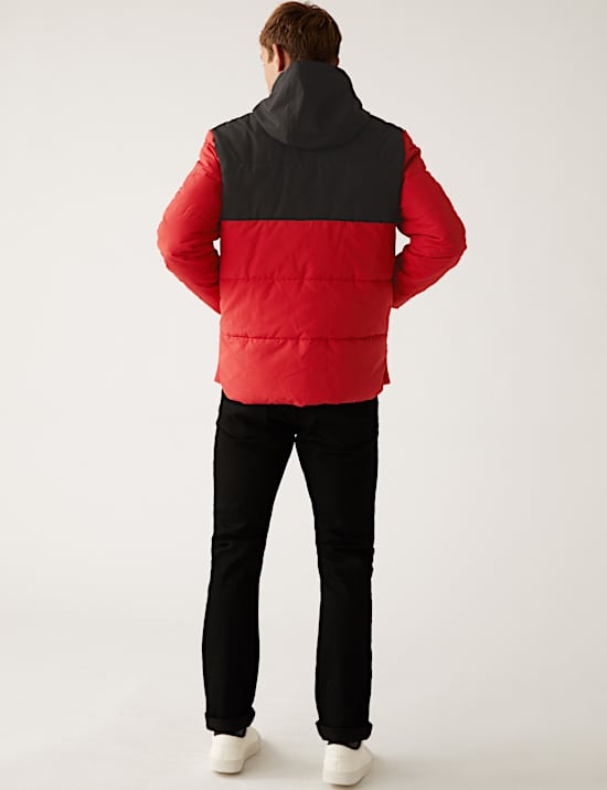 Hooded Puffer Jacket with Thermowamth&trade;