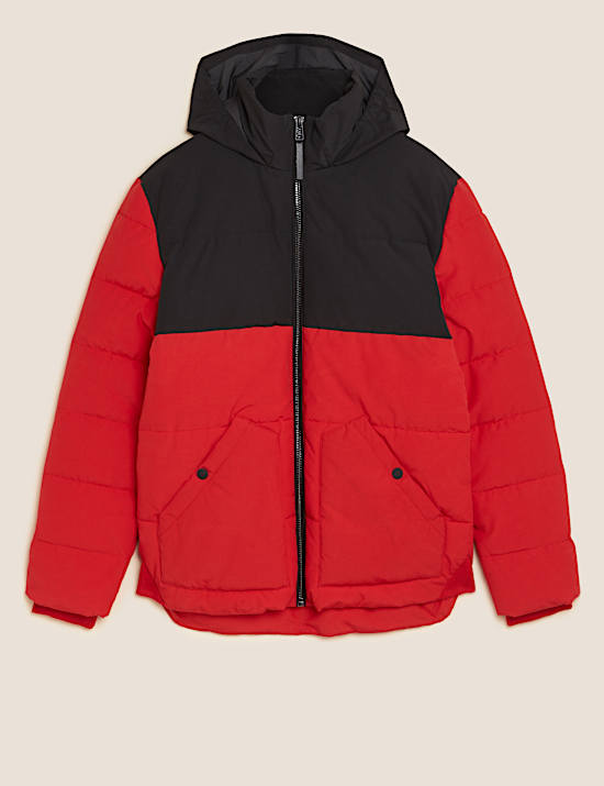 Hooded Puffer Jacket with Thermowamth&trade;
