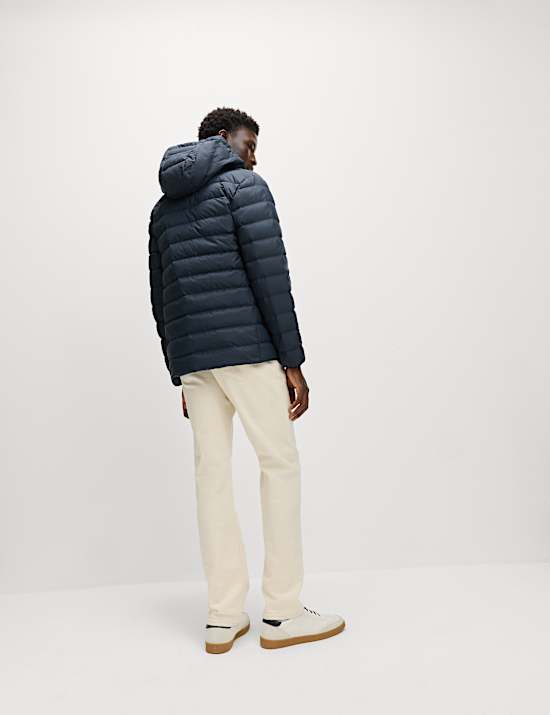 Lightweight Feather & Down Padded Jacket