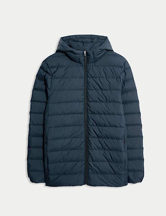 Lightweight Feather & Down Padded Jacket