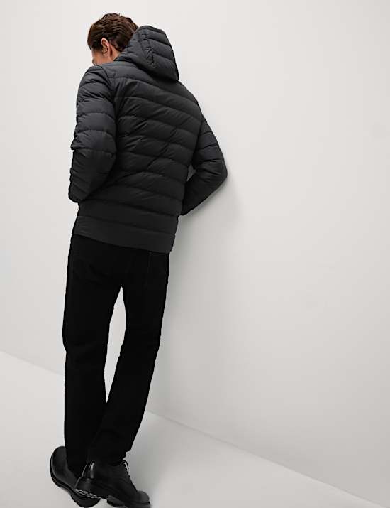 Lightweight Feather & Down Padded Jacket