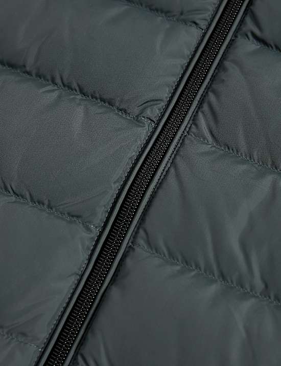 Feather and Down Padded Lightweight Gilet