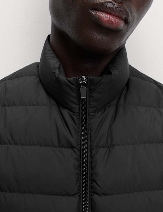 Feather and Down Padded Lightweight Gilet