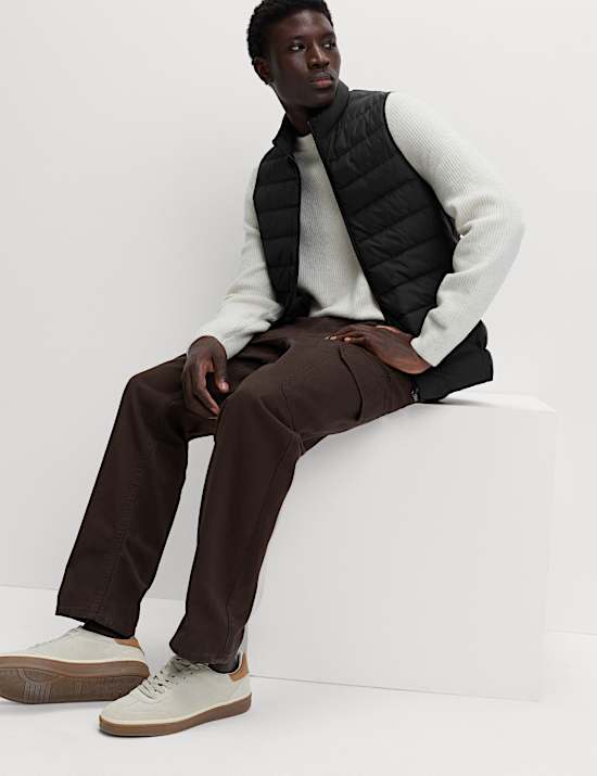 Feather and Down Padded Lightweight Gilet