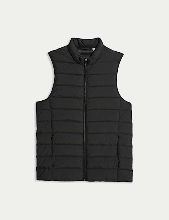 Feather and Down Padded Lightweight Gilet