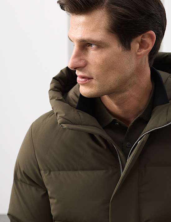Feather & Down Puffer Jacket with Stormwear™