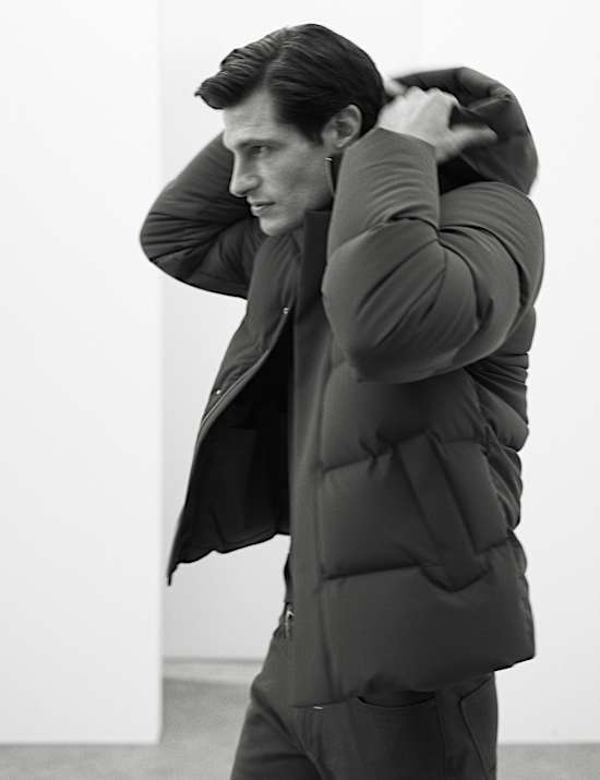 Feather & Down Puffer Jacket with Stormwear™