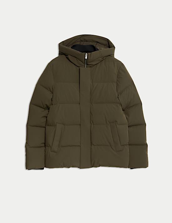 Feather & Down Puffer Jacket with Stormwear™