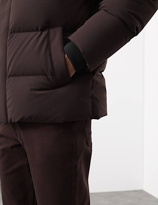 Feather & Down Puffer Jacket with Stormwear™