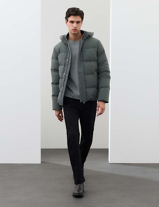 Feather & Down Puffer Jacket with Stormwear&trade;