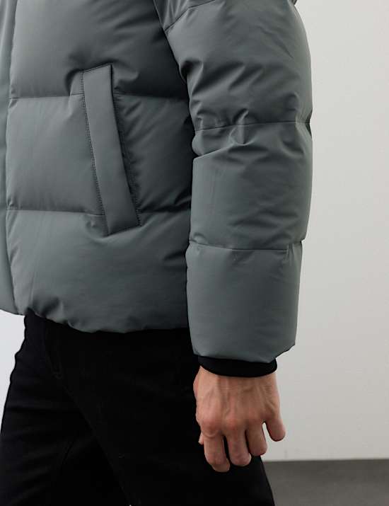 Feather & Down Puffer Jacket with Stormwear&trade;