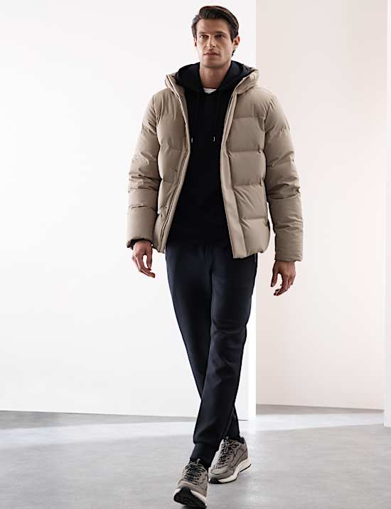 Feather & Down Puffer Jacket with Stormwear™