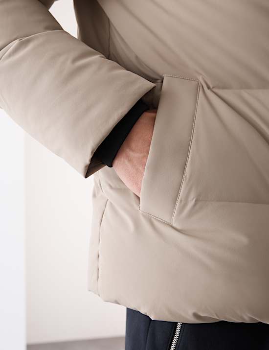 Feather & Down Puffer Jacket with Stormwear™