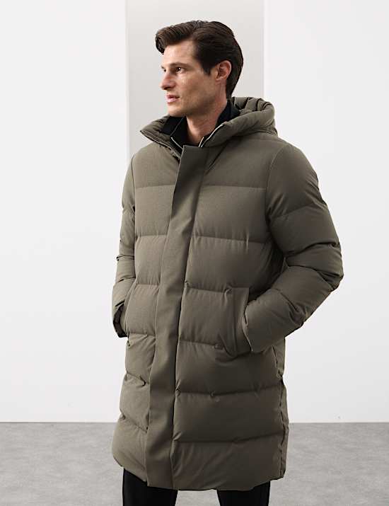 Steppjacke mit Daunen- und Federfüllung und Stormwear™