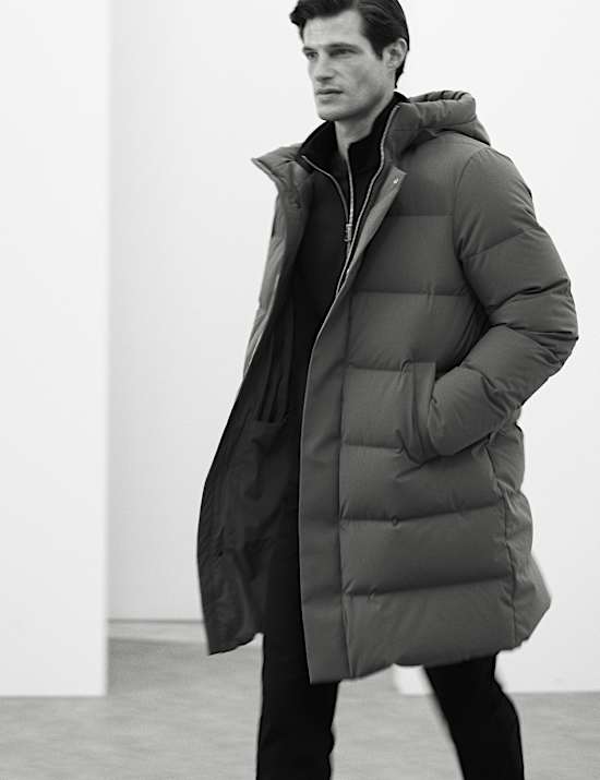 Steppjacke mit Daunen- und Federfüllung und Stormwear™