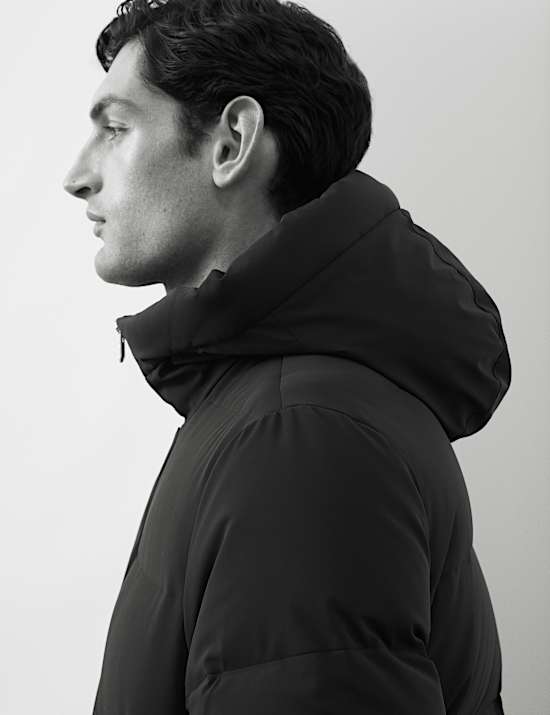 Feather and Down Puffer Jacket with Stormwear™