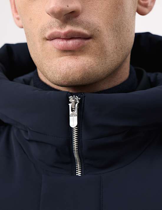 Feather and Down Puffer Jacket with Stormwear™