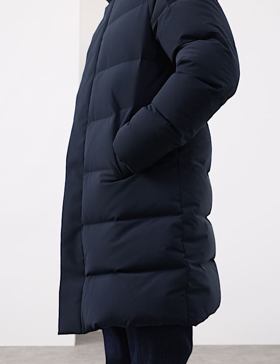 Feather and Down Puffer Jacket with Stormwear™