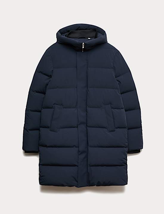 Feather and Down Puffer Jacket with Stormwear™