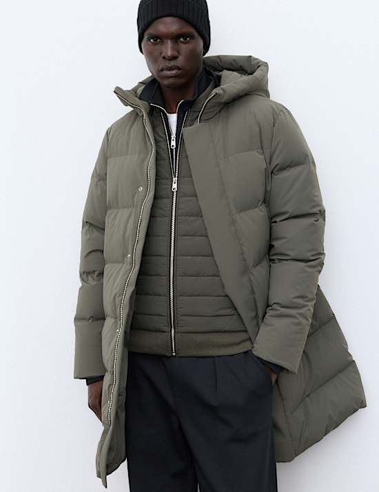 Feather and Down Puffer Jacket with Stormwear&trade;