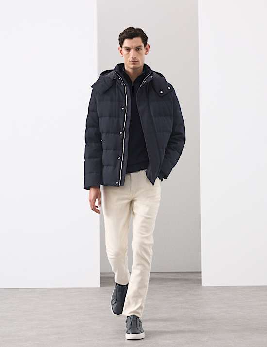 Performance-Steppjacke mit Daunen- und Federfüllung und Stormwear™ Plus