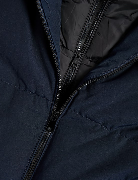 Double Collar Puffer Jacket with Thermowarmth™