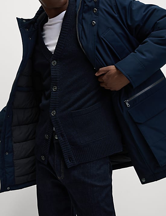 Padded Parka Jacket with Stormwear™