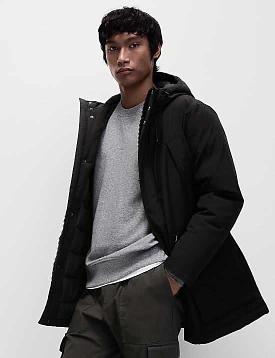 Padded Parka Jacket with Stormwear™