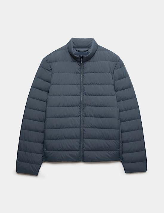Feather and Down Packaway Puffer Jacket